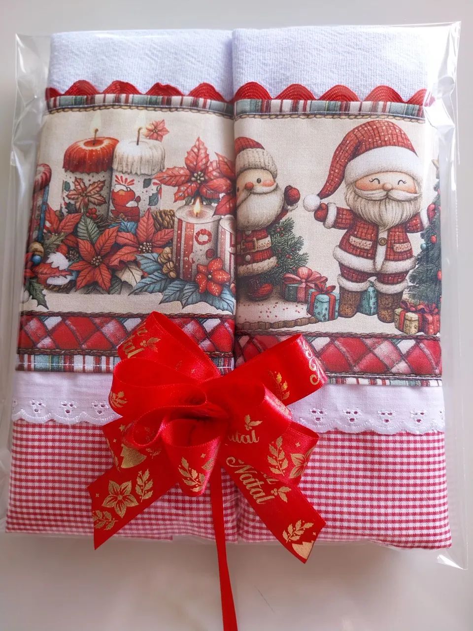 KIT 2 PANOS DE PRATO  - Foto 4