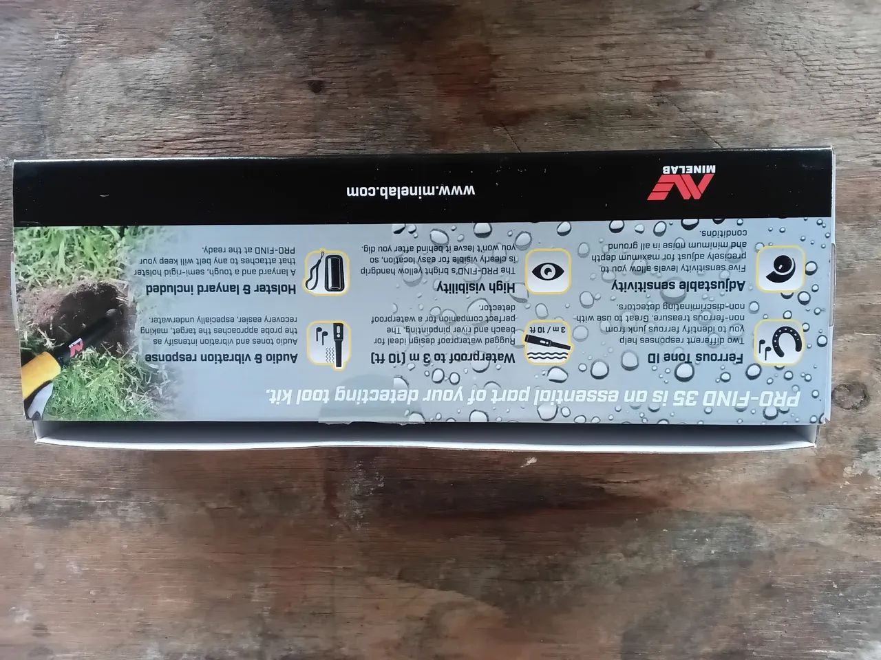 Detector de metais Minelab Pro-Find 35 - Foto 5