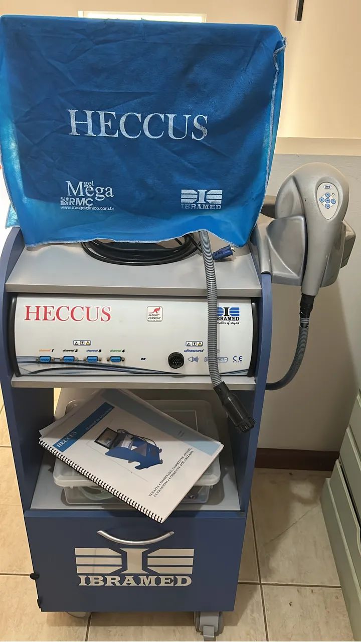 Heccus - ultrassom e correntes terapêuticas para tratamentos corporais e faciais