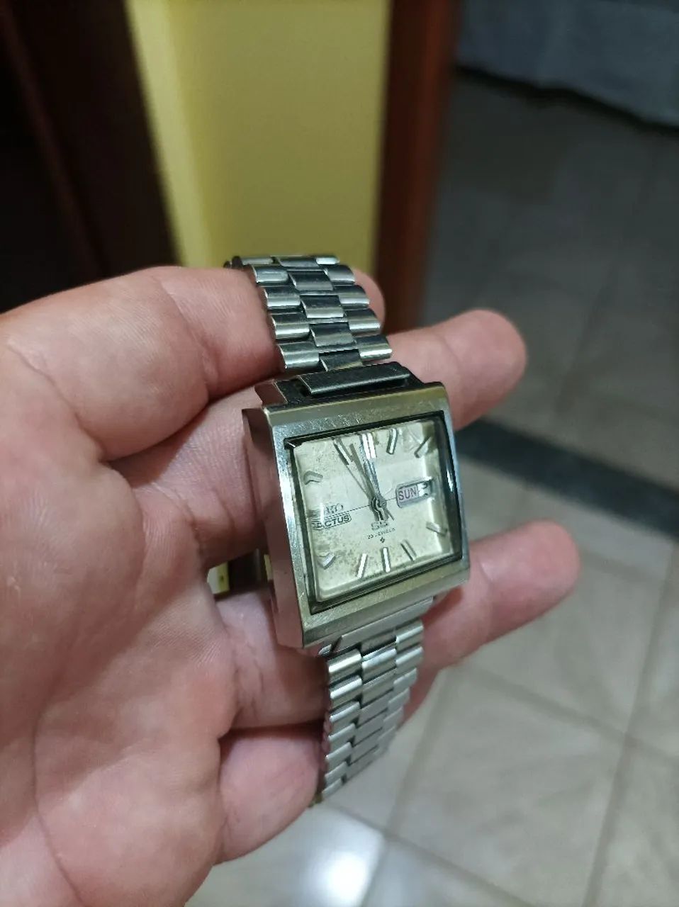 Relógio Seiko 5 actus SS Vintage  - Foto 2