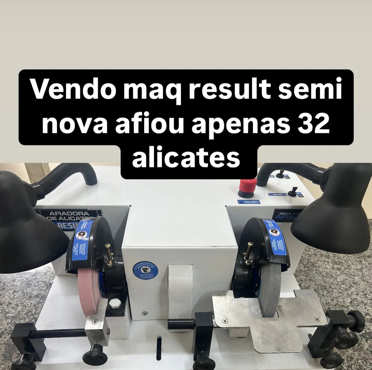 Maquina de afiar alicates