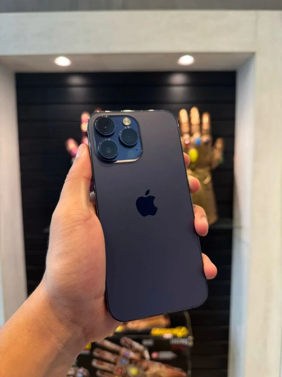 Oferta Imperdível: iPhone 14 Pro Max 128GB Roxo Semi Novo!  - Foto 4