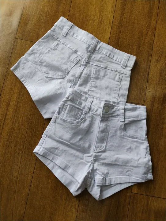 Shorts Jeans Feminino com Detalhes - Foto 5