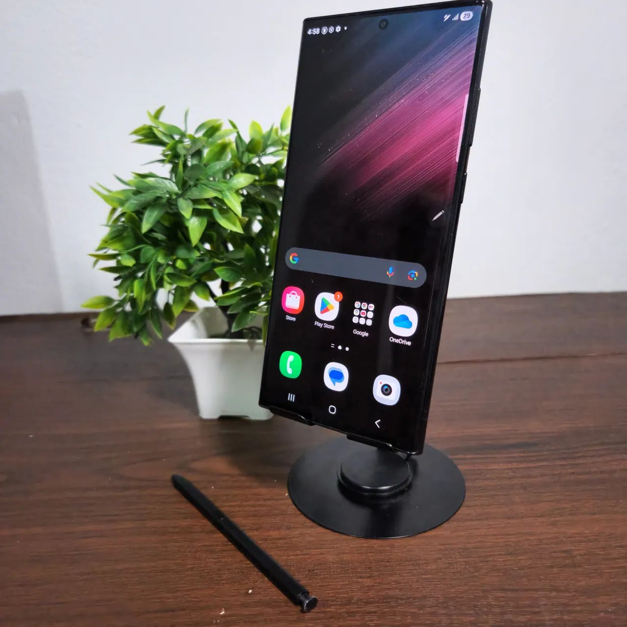 Samsung Galaxy S22 Ultra ? 256GB ? Preto ? Impecável (Somente