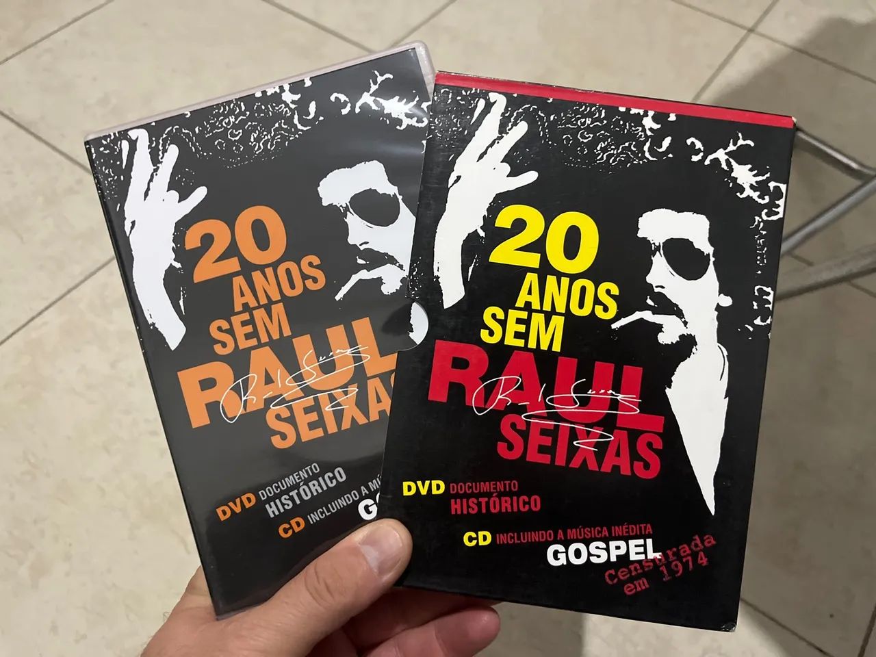 DVDs Raul Seixas - 20 Anos Sem