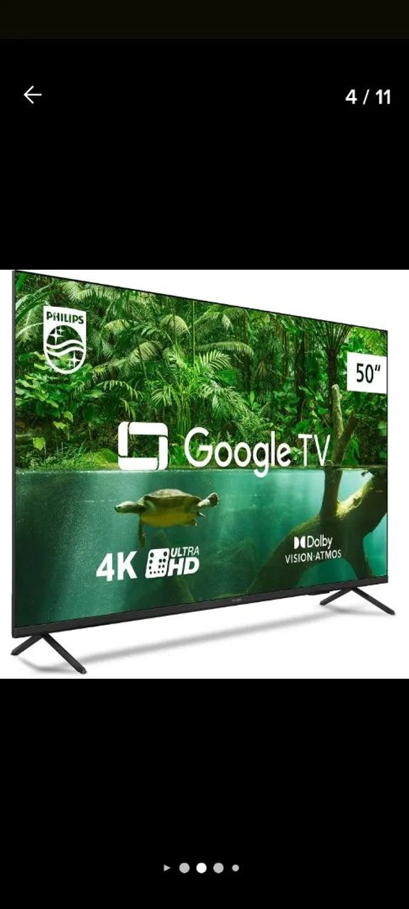 TV Philips 50 polegadas 4K com Google TV