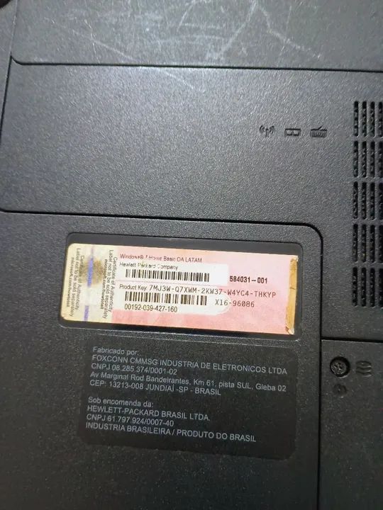 Notebook HP G42 - Foto 6