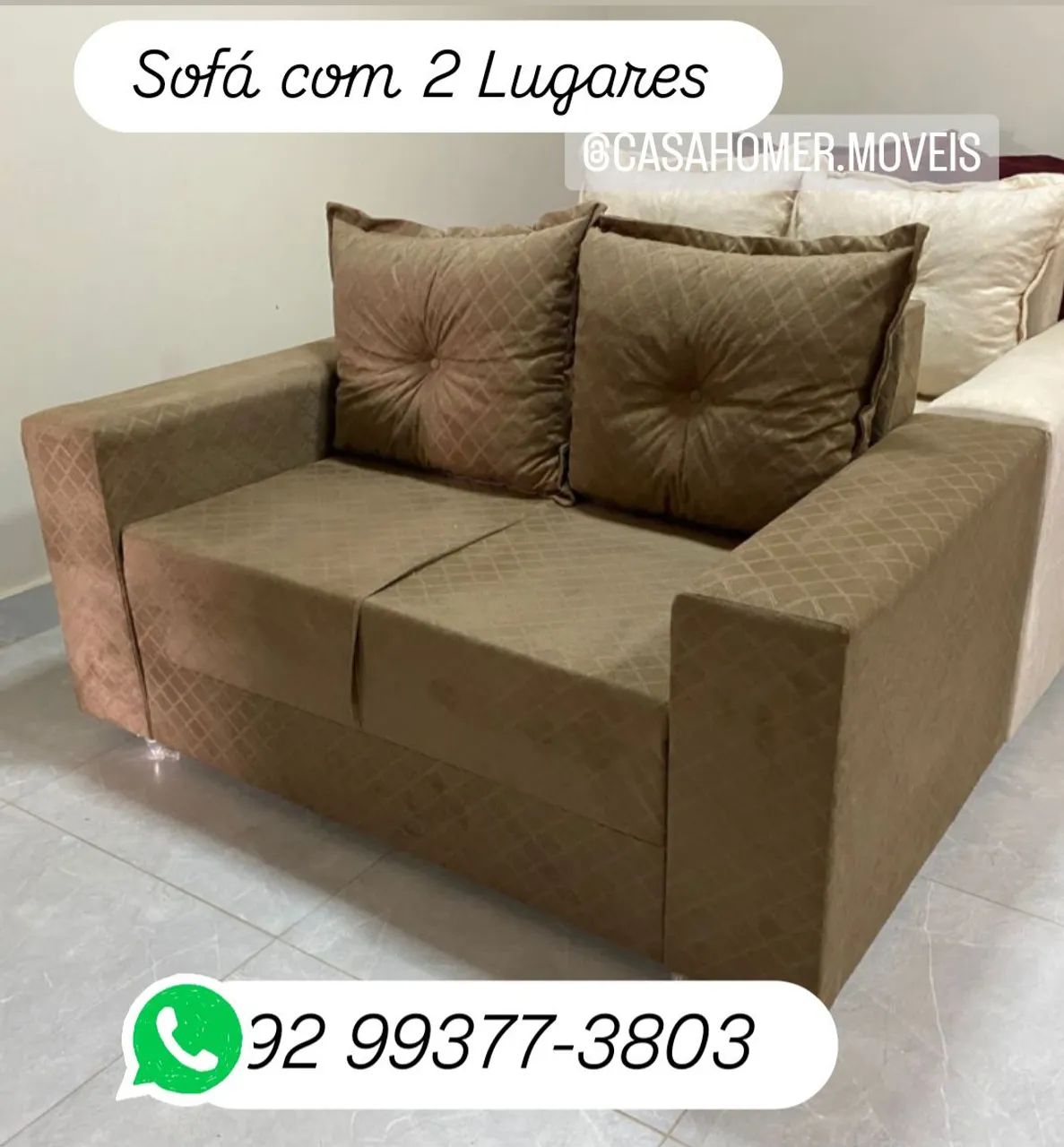 Sofá de 2 Lugares - Foto 2