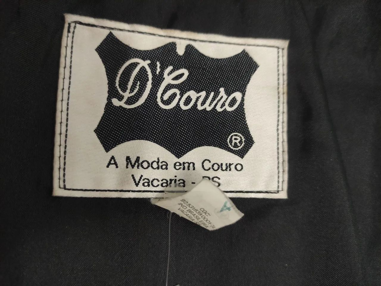 Blazer couro D'COURO VACARIA RS 350,00 44 - Foto 6