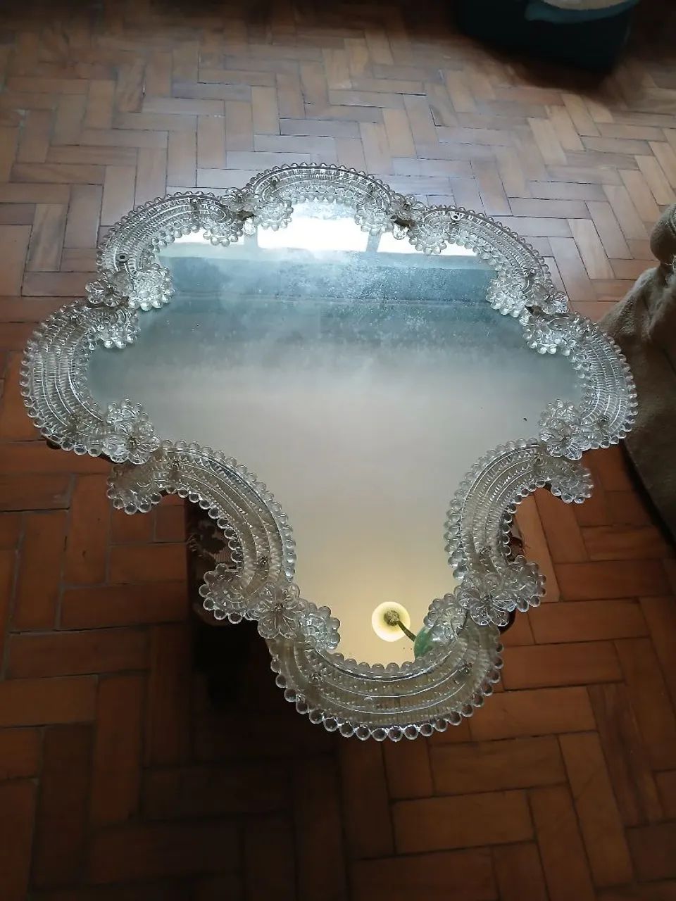 Espelho Venesiano antigo ( leia o anúncio) - Foto 5