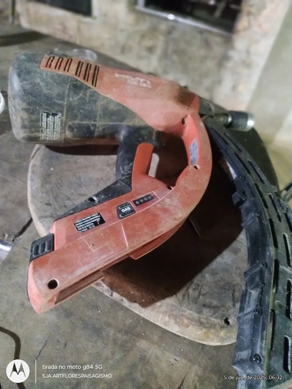 Pregador a gás Hilti GX 120