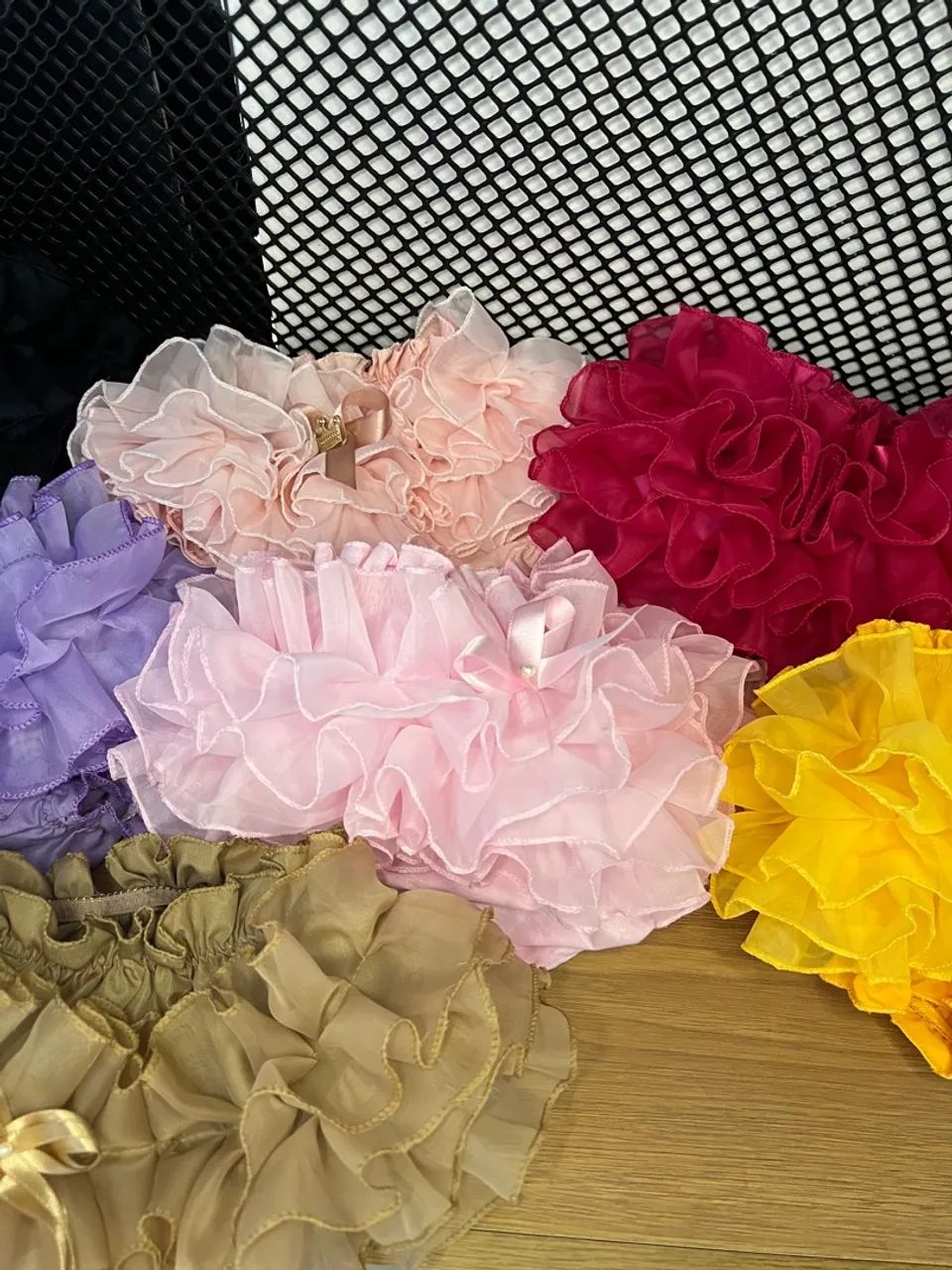 Calcinha bunda rica coloridas para bebês e crianças