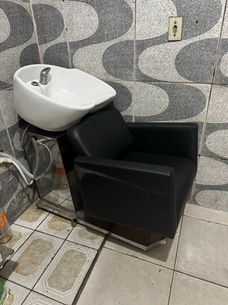 Lavatório para salão de beleza com Cuba de porcelana  - Foto 2