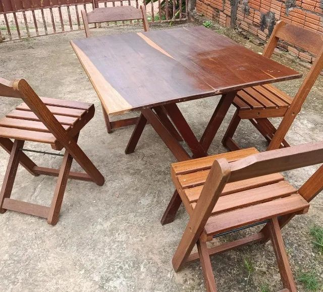 MESA ELEGANTE EM MADEIRA  - Foto 3
