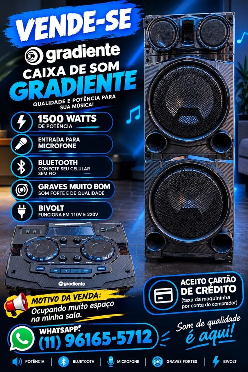 Torre de som gradiente 