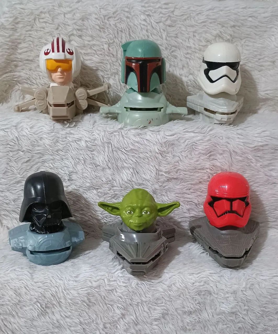 Lote com miniaturas colecionaveis do STAR WARS  - Foto 5