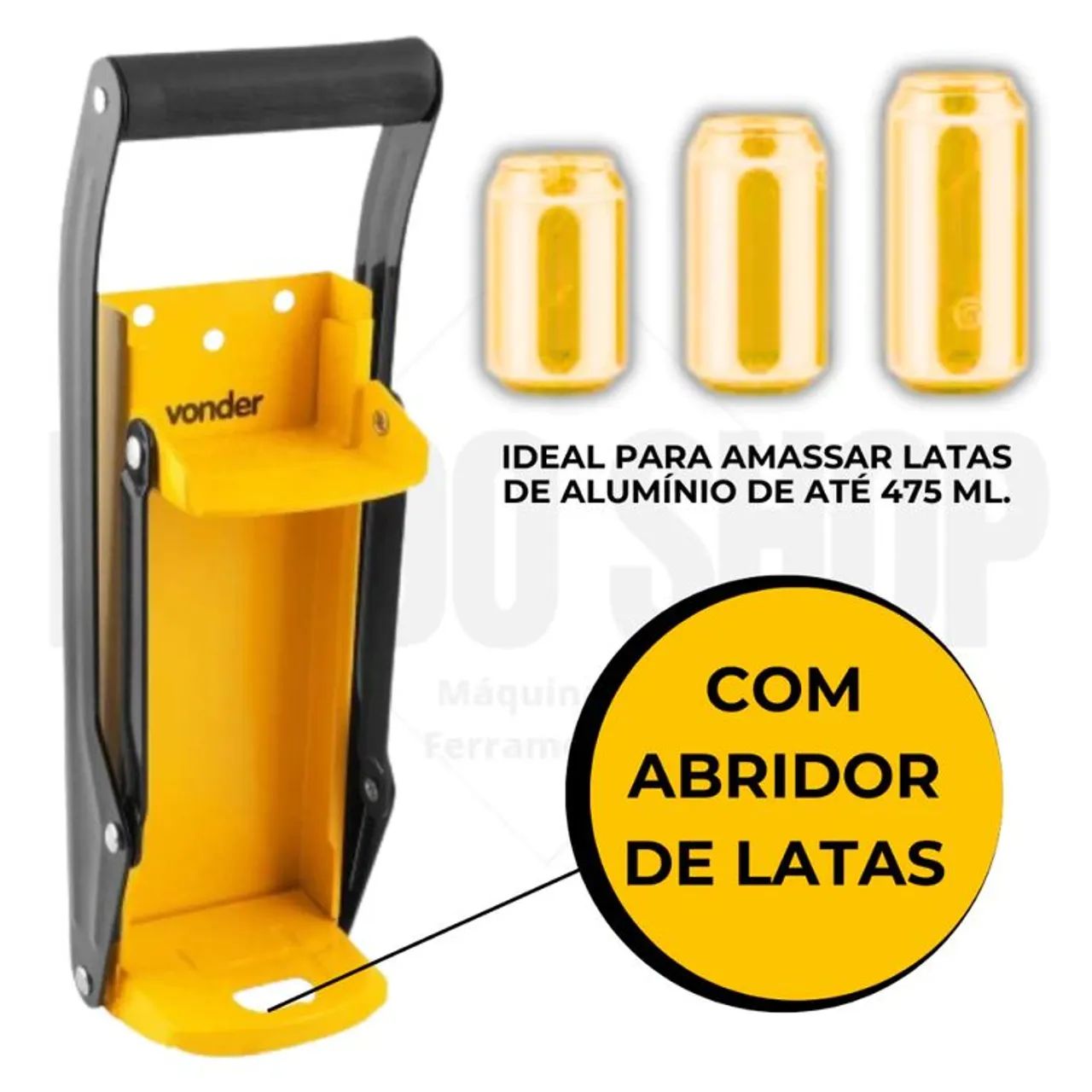 Amassados de latinha