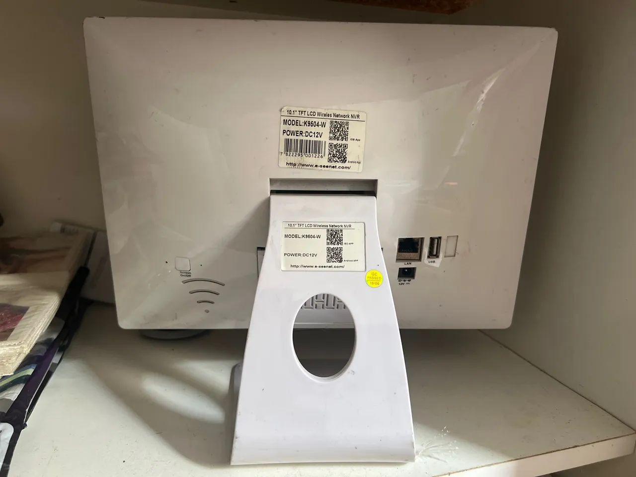 Tela Led integrada 10 polegadas NVR  - Foto 2