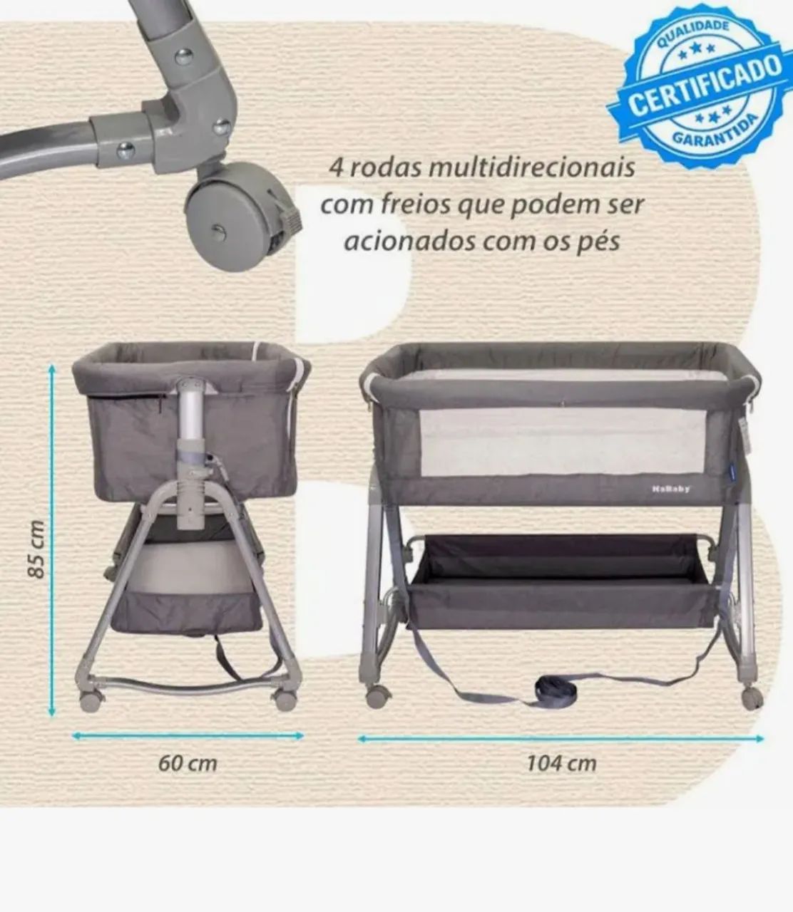Berço Portátil - Foto 3