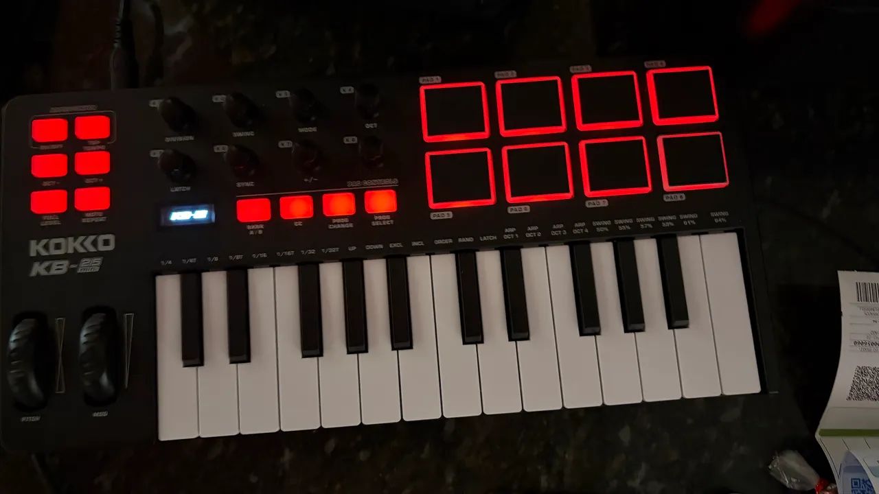 Teclado controlador 