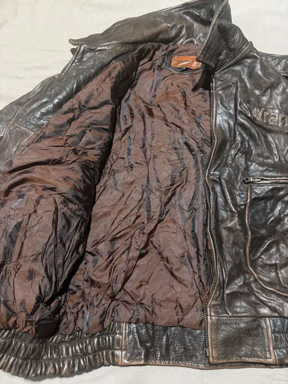 Jaqueta Couro Wrangler - Foto 3