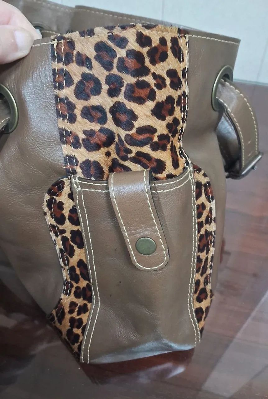 Bolsa de couro  - Foto 5