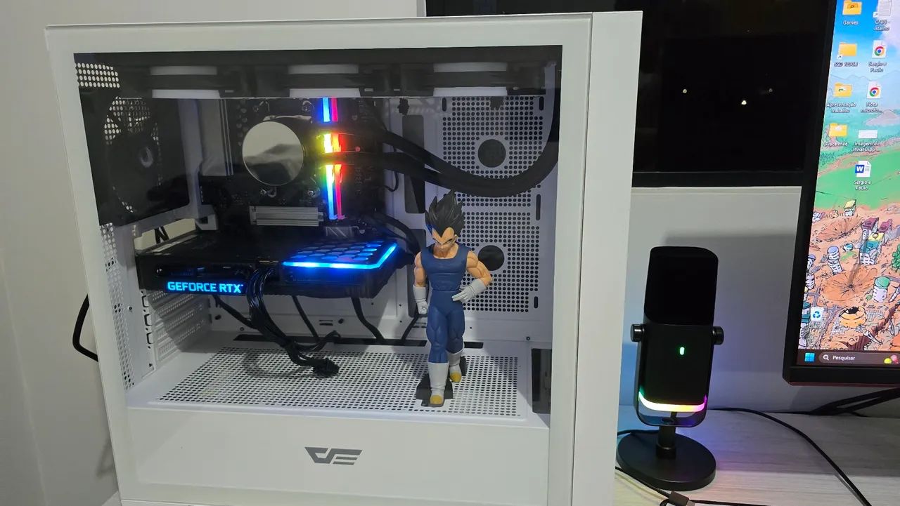 Computador PC Gamer Ryzen 7700 32GB RTX 3060TI - Foto 2