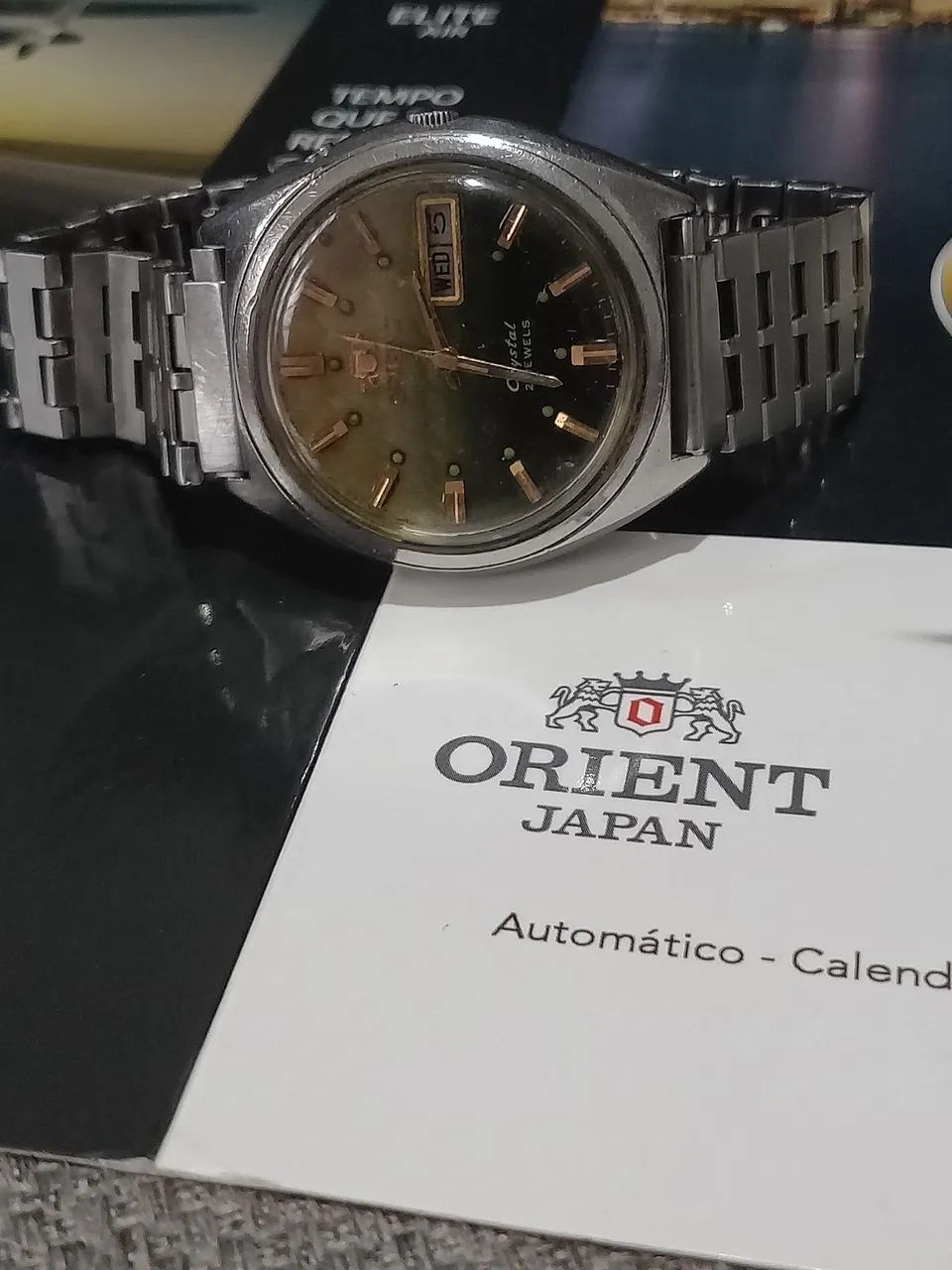 ORIENT três estrelas automático 1987 - Foto 3