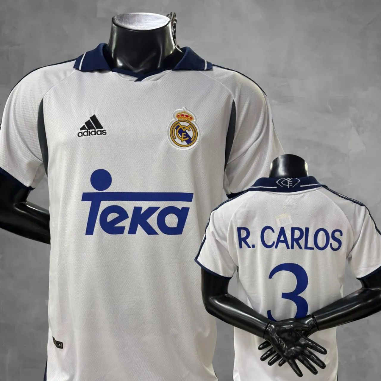 Camisa Retrô Real Madrid Roberto Carlos 