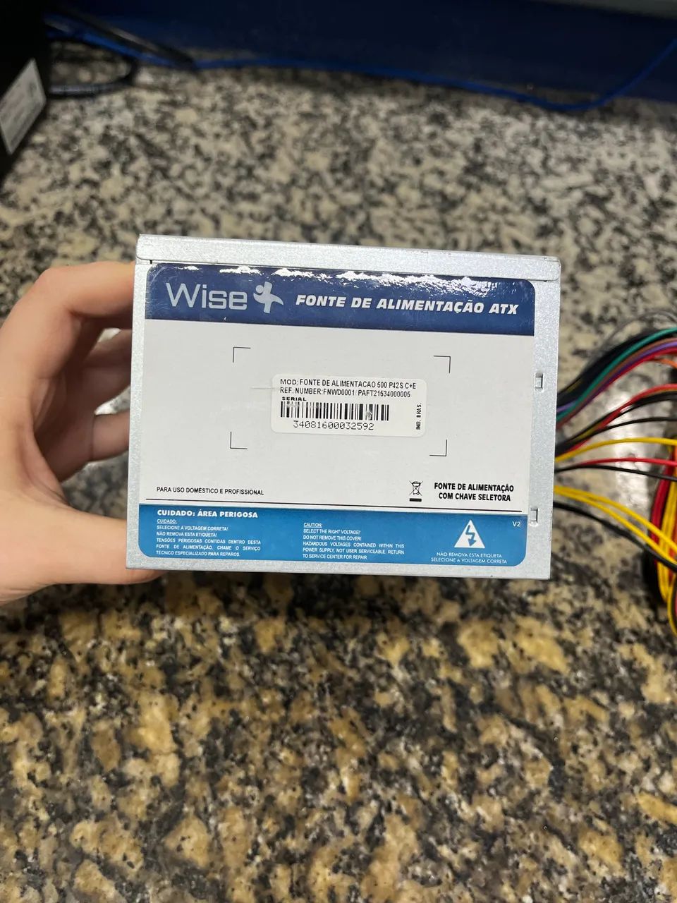 Fonte alimentação WISE 500W P42S  - Foto 3