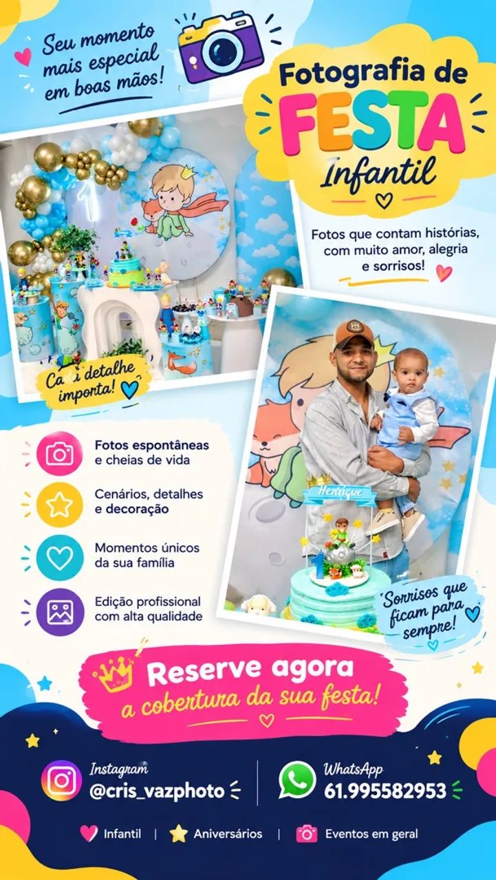? FOTOGRAFIA DE FESTAS - Promoção - Foto 2