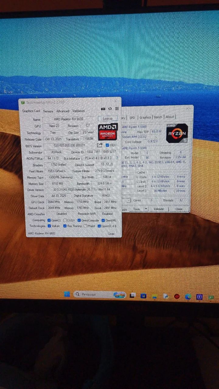 Pc Gamer rx 6600 e R5 5500 com  16gb ram + 1TB - Foto 3