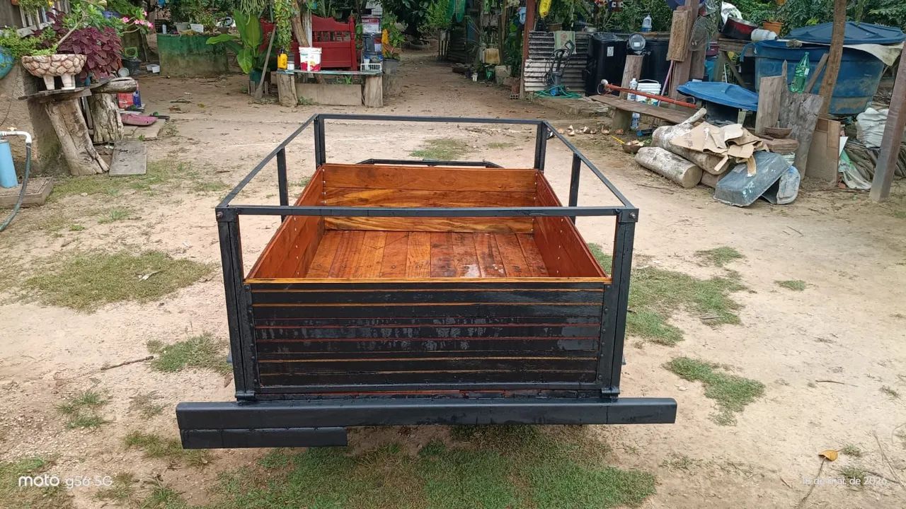 Vendo carretinha recém reformada pra carro. 9- * - Foto 5