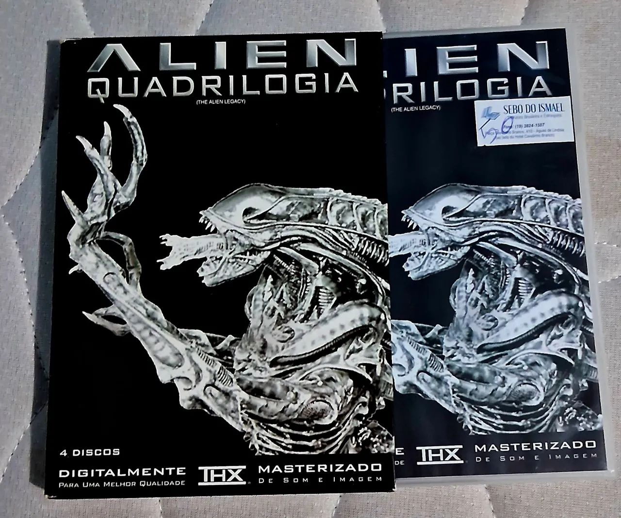 DVDs Alien quadrilha Box402625096865566720