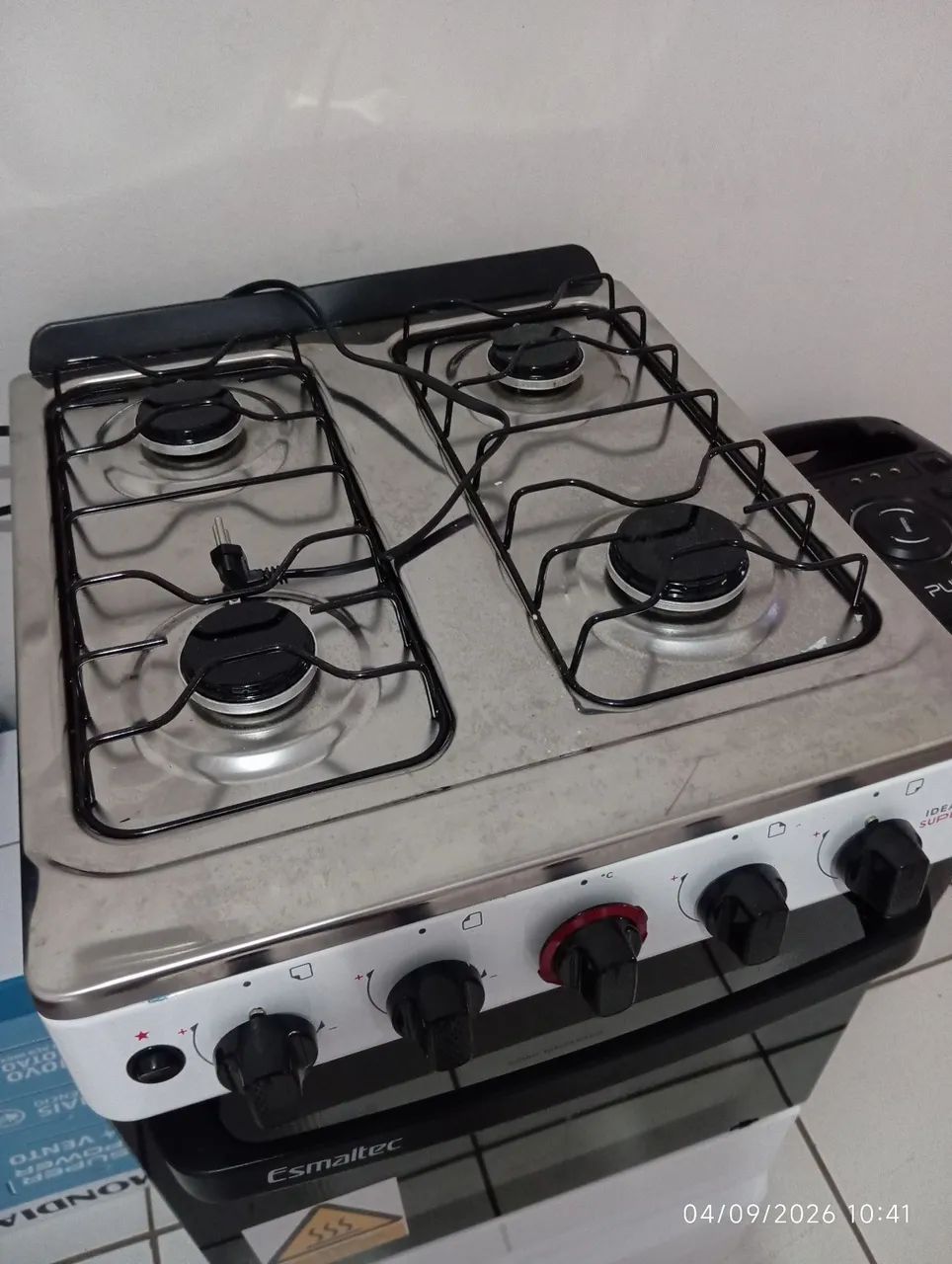 Fogão Esmaltec NUNCA USADO  - Foto 4