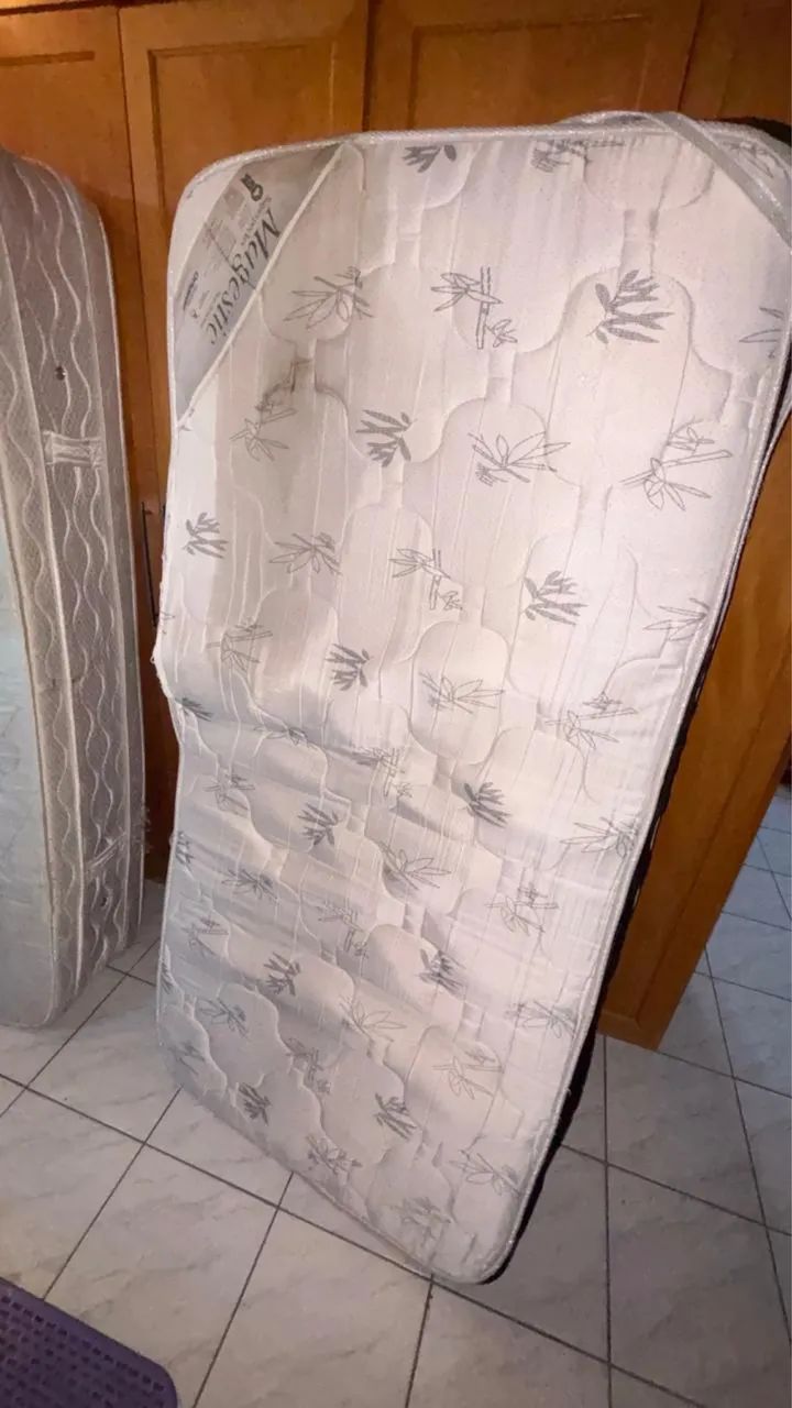 Cama box e colchão solteiro - Foto 2