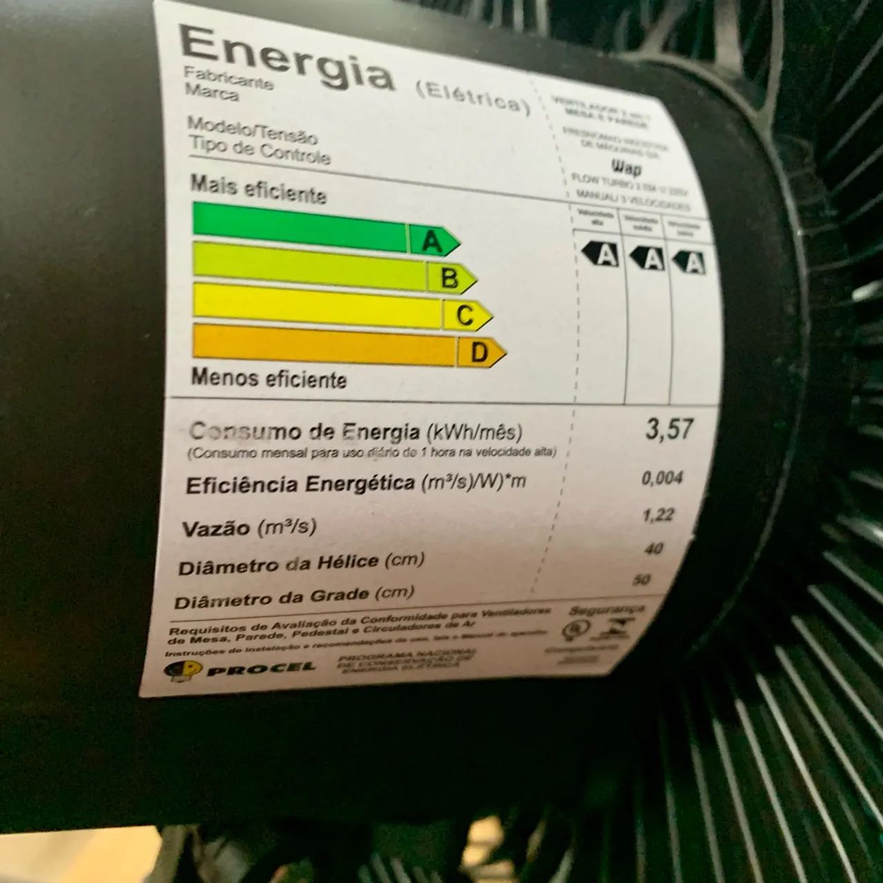 Ventilador Wap Flow Turbo - Foto 5