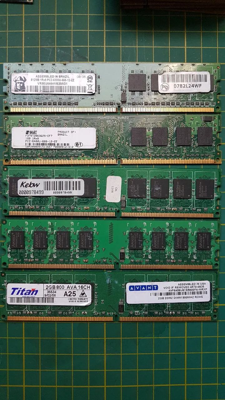 Memória RAM diversas DDR2 - Foto 2