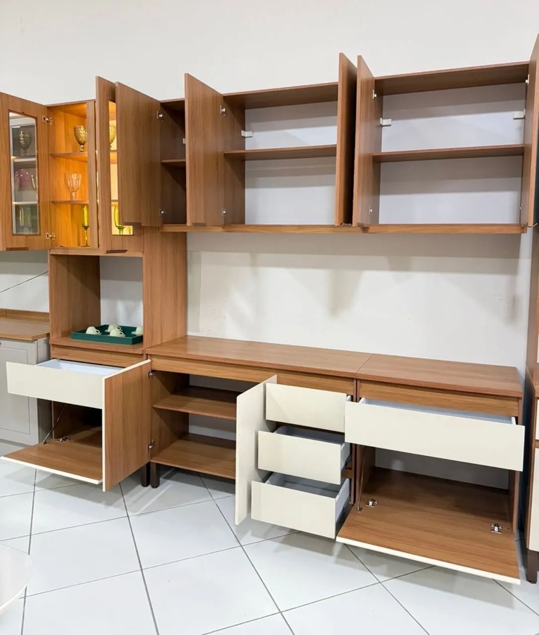 Cozinha Modulada Completa Leonor - 100% MDF, Design Moderno e Funcional - Foto 3