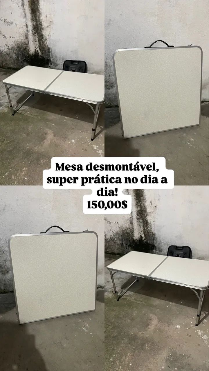 Mesa desmontável 