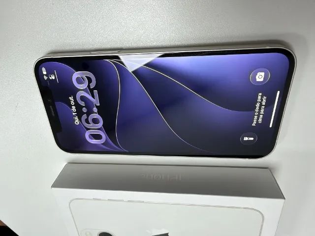 Vendo Iphone 12 Branco 256Gb impecável - Foto 3