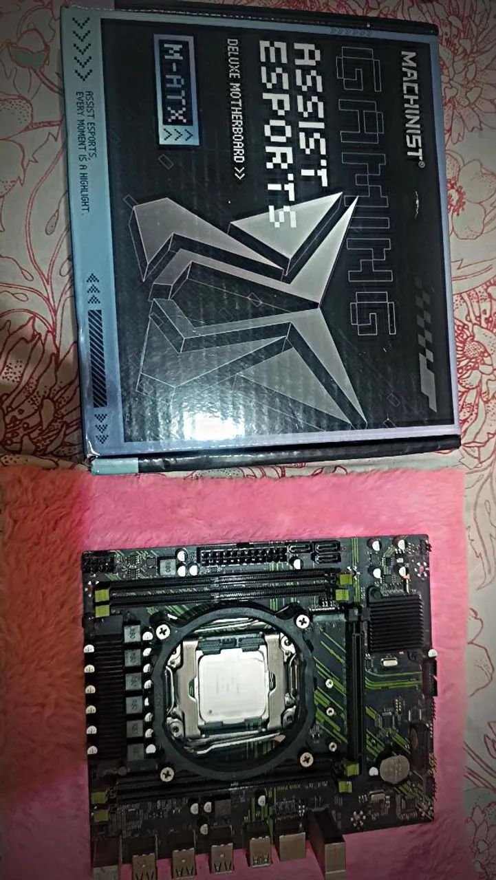 Placa mãe x99 PR9 com Xeon 2680 V4