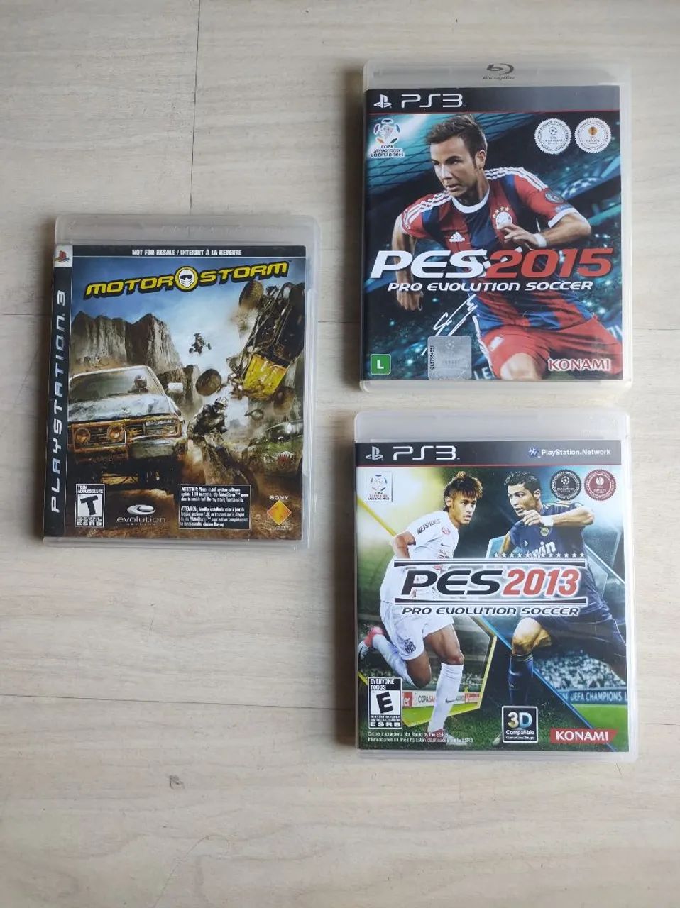 Jogos PS3 (PES - MotorStorm) - Jogos de Vídeo Game - Del Castilho