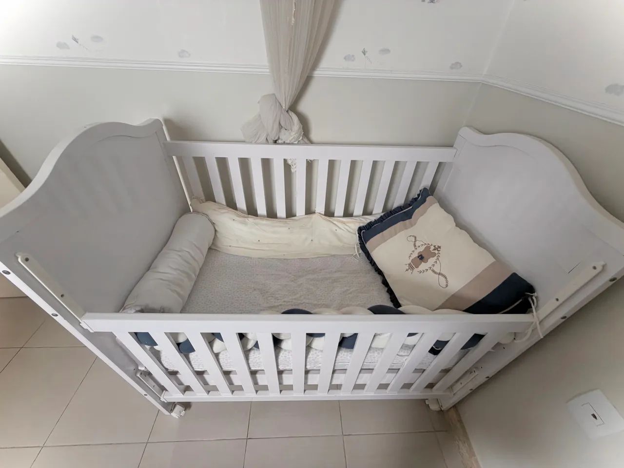 Berço e cortinado - Foto 3