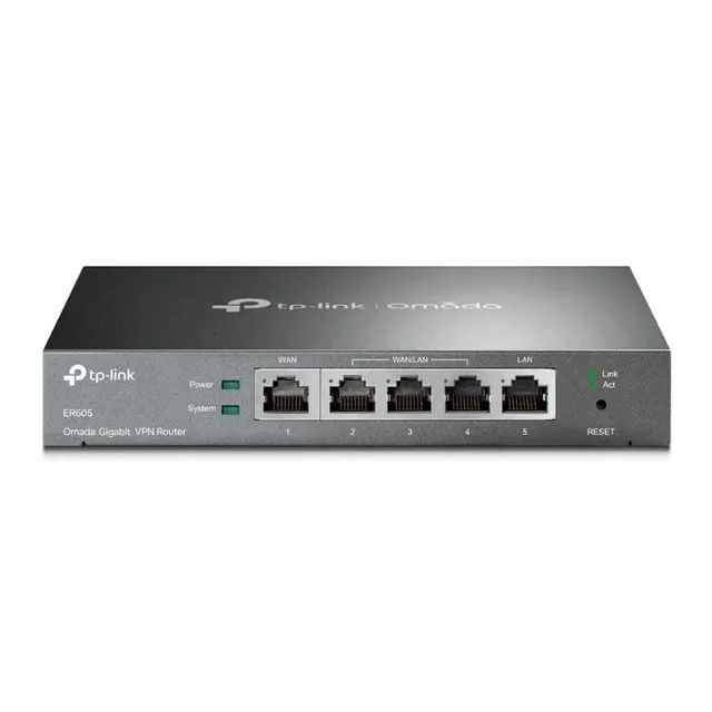  TP-Link Omada ER605 V2.20 - Roteador VPN Gigabit Multi-WAN