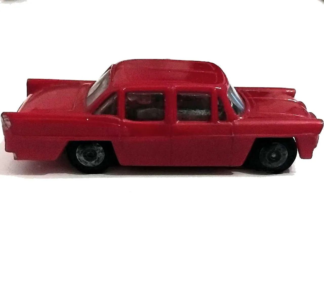 Carrinho Autorama Estrela HO Simca Chambord Vermelho Original 1966 Raro - Foto 3