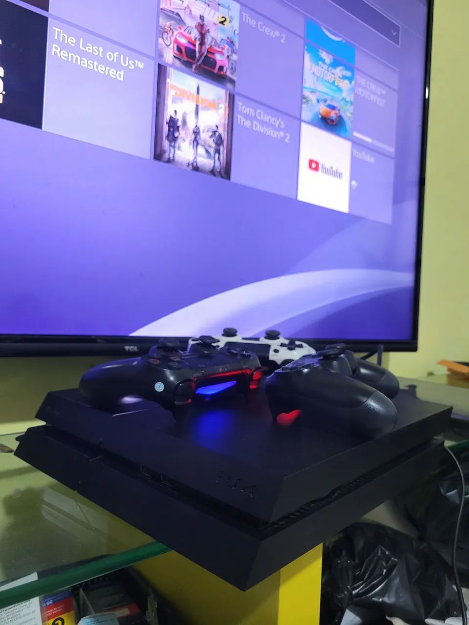 PS4 fat 1TB completo 3 controles