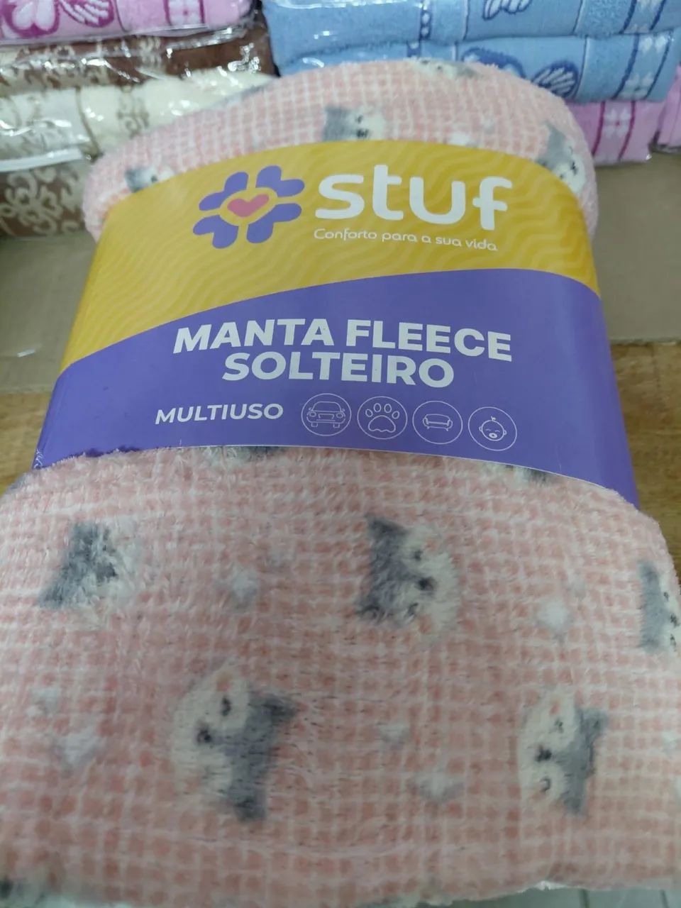 Manta solteiro 