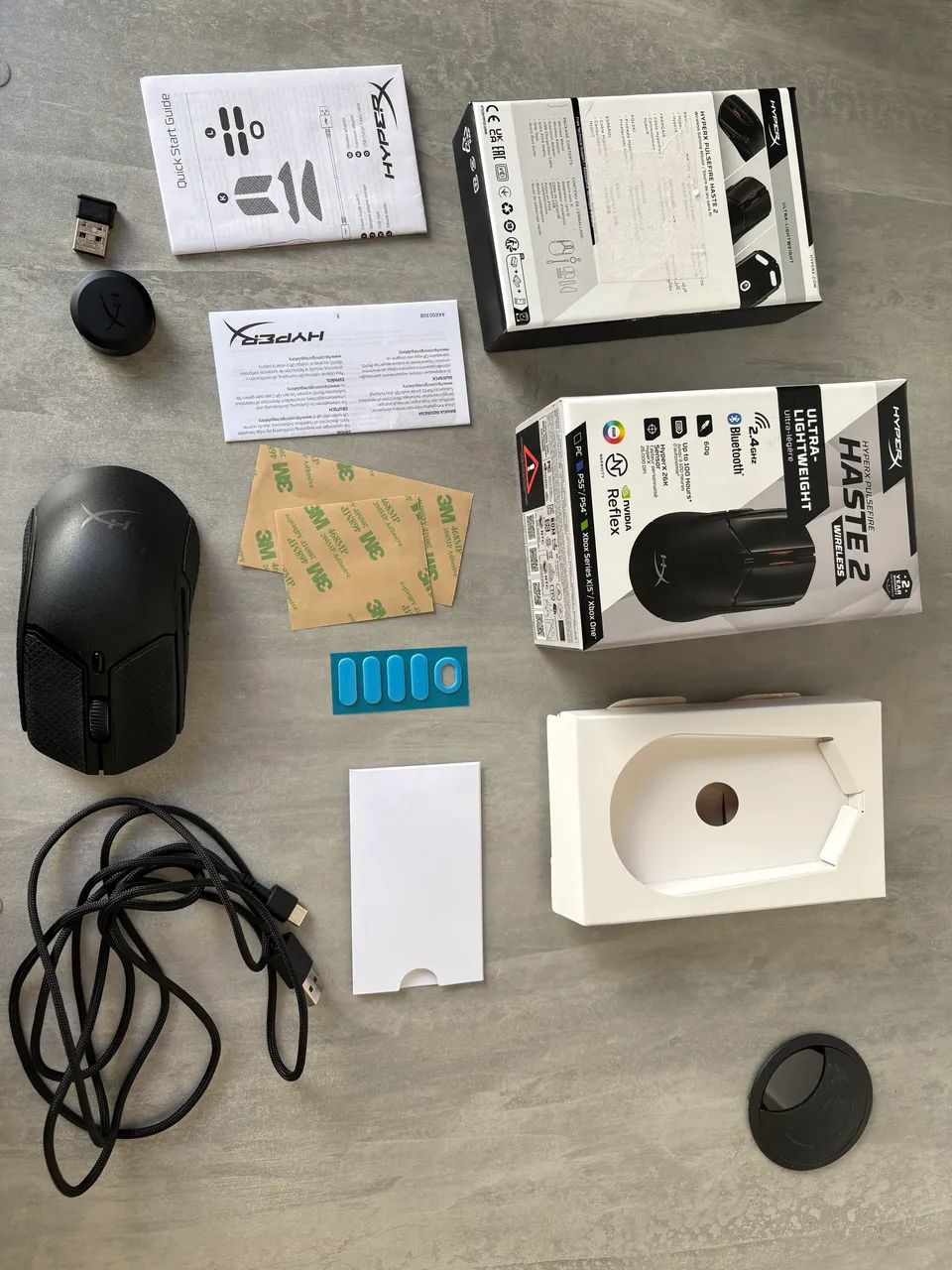 Mouse HyperX Pulsefire Haste 2 Wireless 