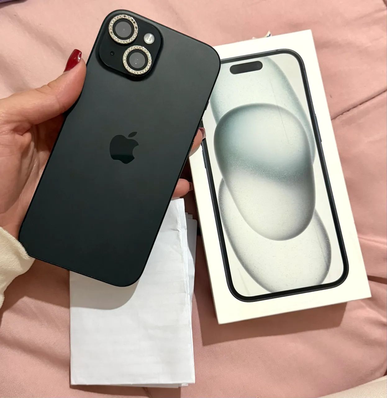 iPhone 15 Preto - 256 gigas  - Foto 4
